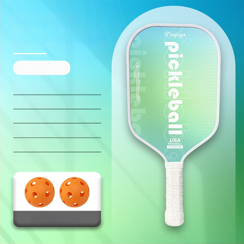 Reket pickleballa od karbonskih vlakana, kompletan set, Kaiyi, za odrasle i djecu, 220 g