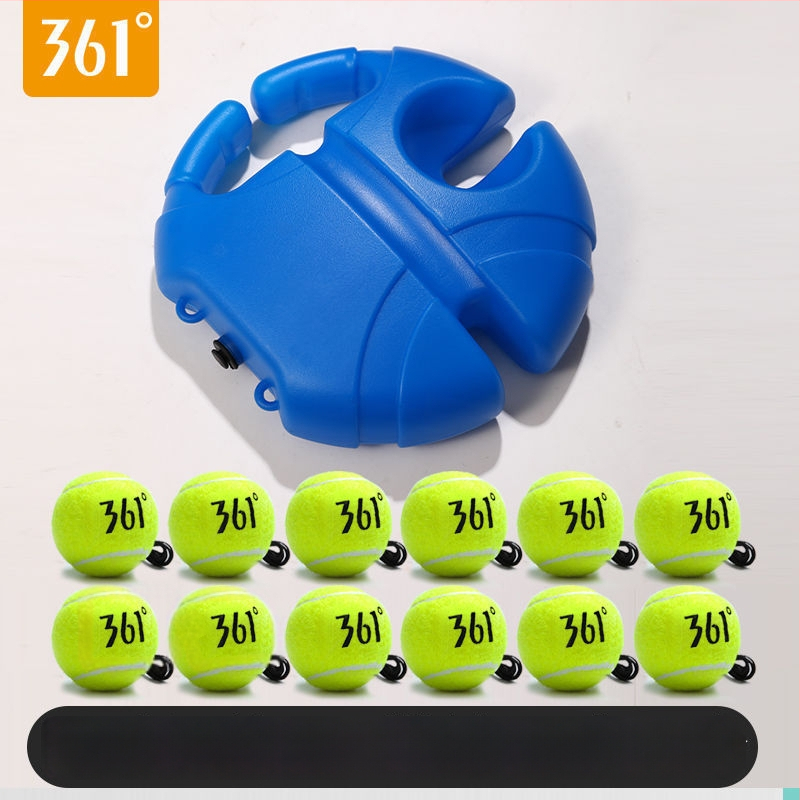 Vieno žaidėjo teniso treniruoklis, didelis elastingumas, savarankiška žaidimo funkcija, polipropilenas