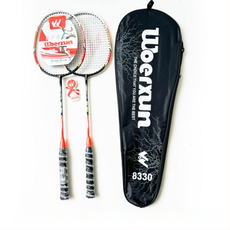 WAIWAI badmintonireket amatööridele — alumiiniumraam, kaal 95–100 g, horisontaalne löök, käepide G2