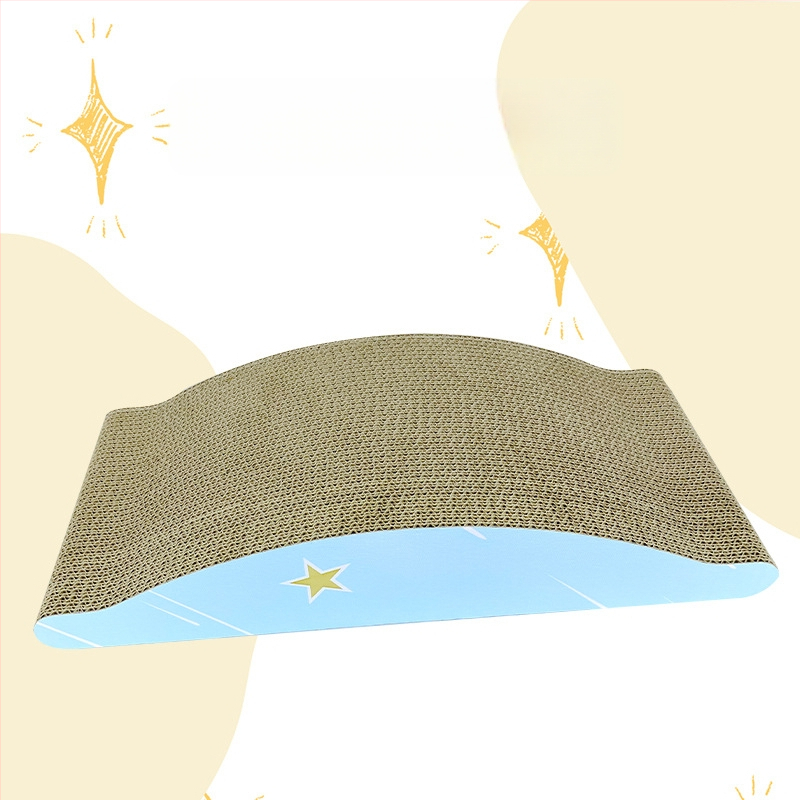 Πίνακας γρατσουνίσματος για γάτες, προστατευτικό καναπέ από κυματοειδές χαρτόνι, παιχνίδι γάτας για γατάκια, γλυκό στυλ