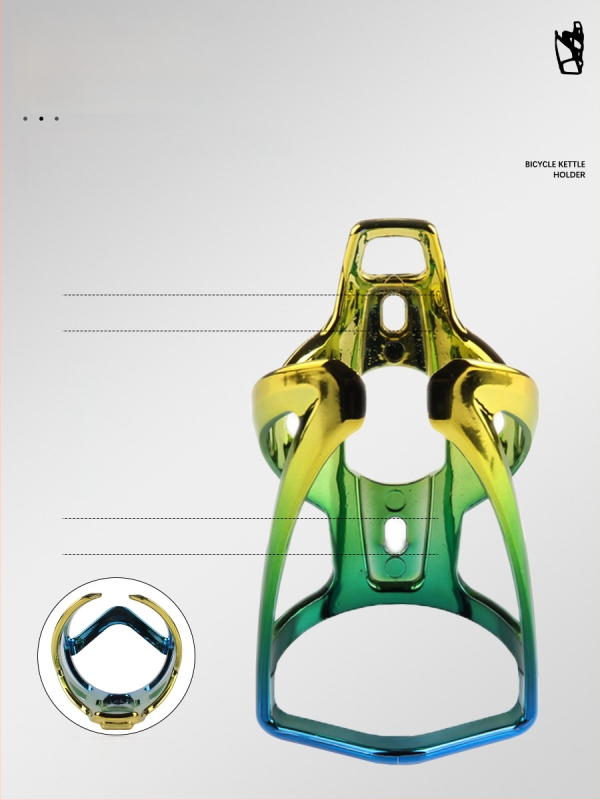 Veepudelikorv jalgrattale; maanteede ja mägiratta jaoks sobiv; PC materjal, sisaldab kruvisid, kohandatav, bränd DRCK/HROS.