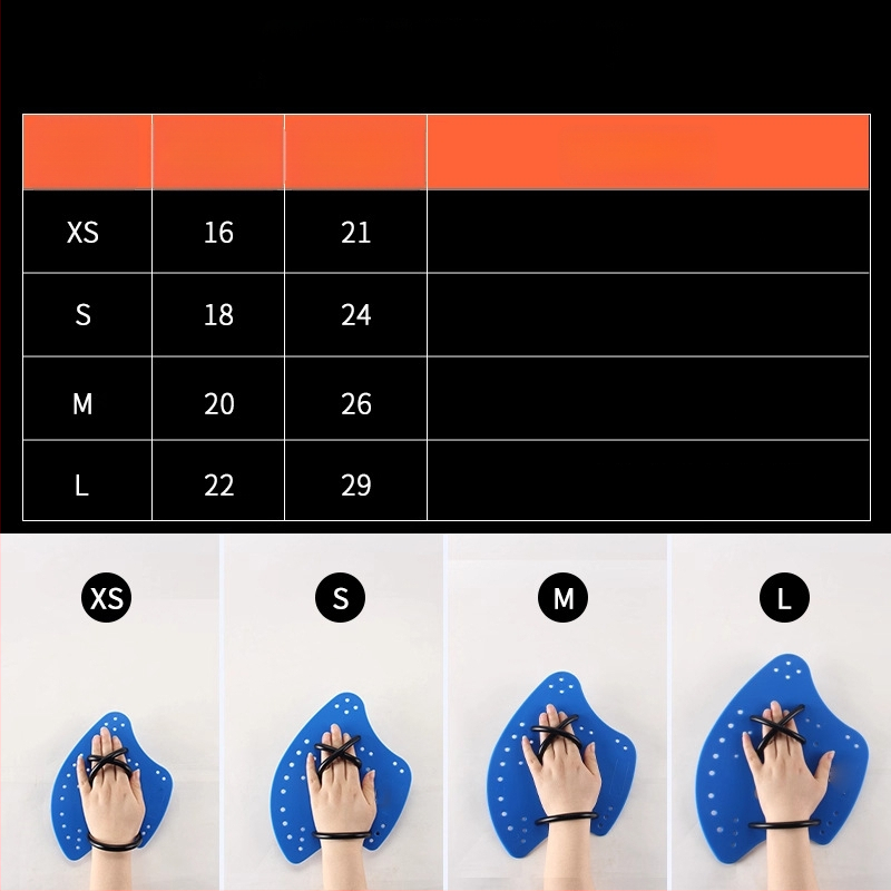 Rokas peldēšanas trenēšanas plūdvīrī AX-stila, pieaugušajiem un bērniem, PP materiāls, pielāgojams, Cita kategorija