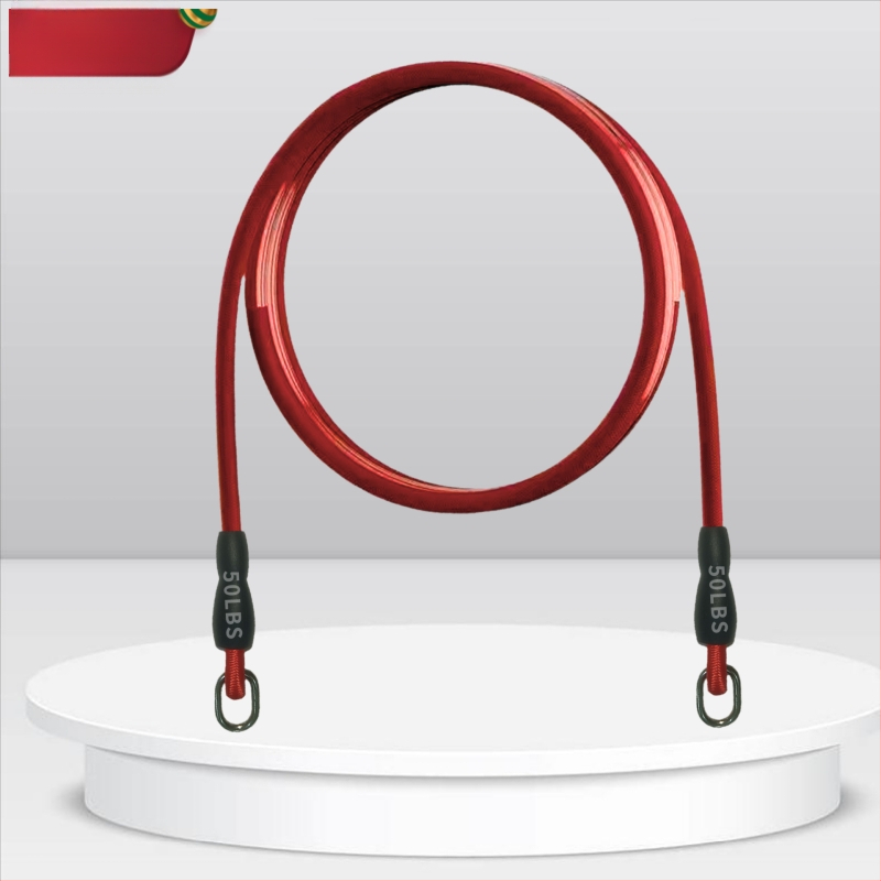 Latekso kabelio tempimo virvė namų treniruotėms – rankų jėga, krūtinės išplėtimas, pasipriešinimo treniruotė – 135×1600