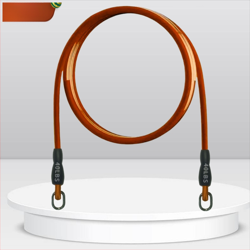 Latekso kabelio tempimo virvė namų treniruotėms – rankų jėga, krūtinės išplėtimas, pasipriešinimo treniruotė – 135×1600