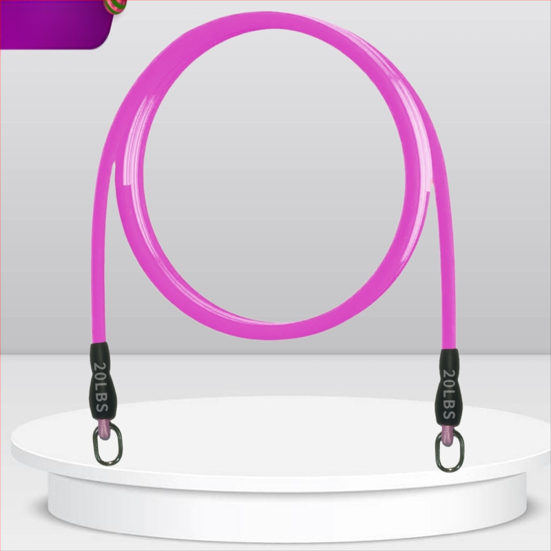 Latekso kabelio tempimo virvė namų treniruotėms – rankų jėga, krūtinės išplėtimas, pasipriešinimo treniruotė – 135×1600