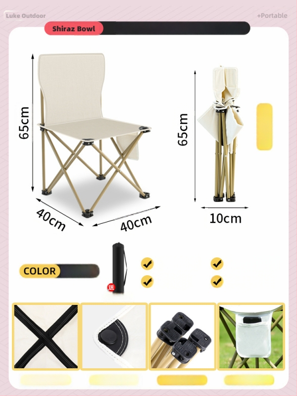 Metalo lauko sulankstomas stalo ir kėdės komplektas, nešiojamas kempingo ir kelionėms įranga