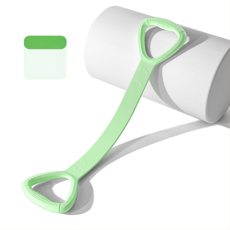 TPE Figure-8 įtampa įrenginys jogai ir fitnesui – tempimo virvė, nugaros ir pečių formavimui, suaugusiems