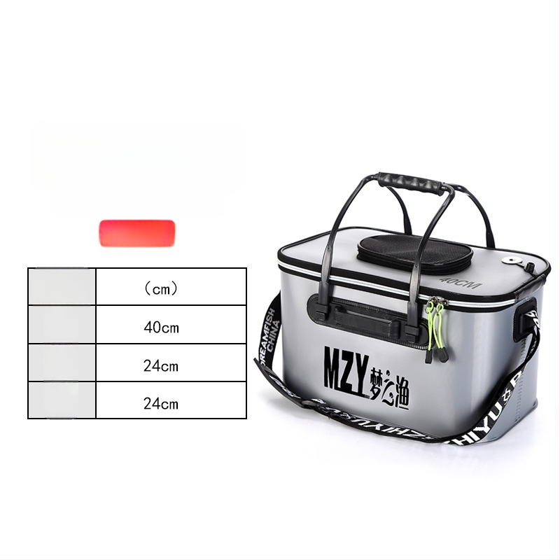 Sklopiva silikonasta kanta za ribolov, prijenosna i vodootporna — The Dream of Fishing