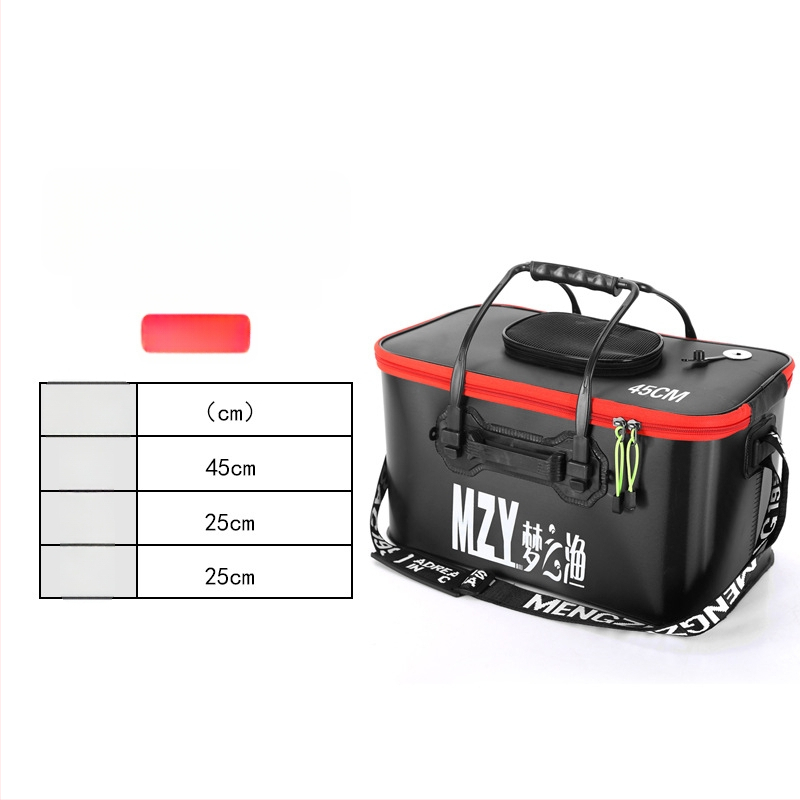 Sklopiva silikonasta kanta za ribolov, prijenosna i vodootporna — The Dream of Fishing