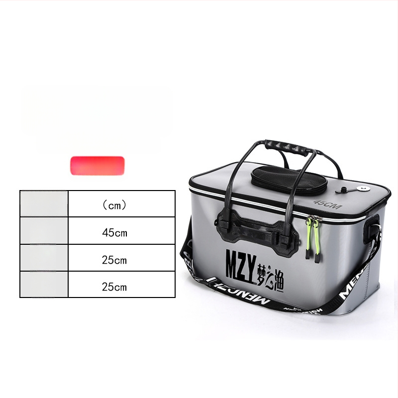 Sklopiva silikonasta kanta za ribolov, prijenosna i vodootporna — The Dream of Fishing