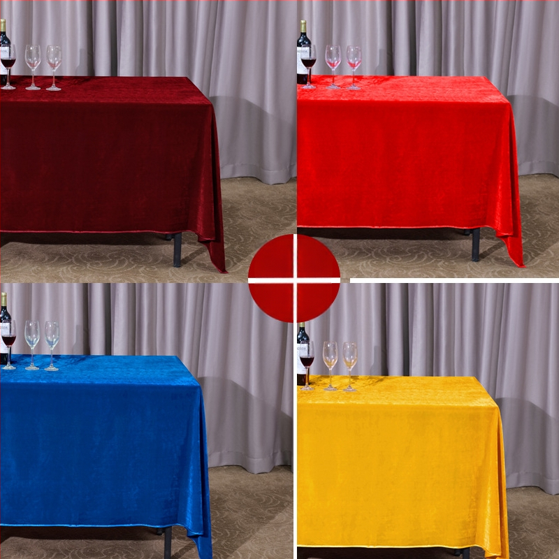 Staltiesė stalui iš veliūro, stačiakampė, konferencijoms ir biuro parodoms, viešbučio stilius