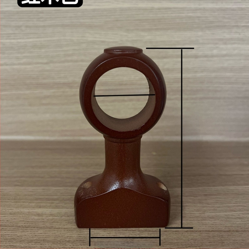 Užuolaidų lazdos laikiklis, sieninis, viengubas laikiklis – Medžiaga: kietas medis; Prekės ženklas: Unique; Stilius: Kitas