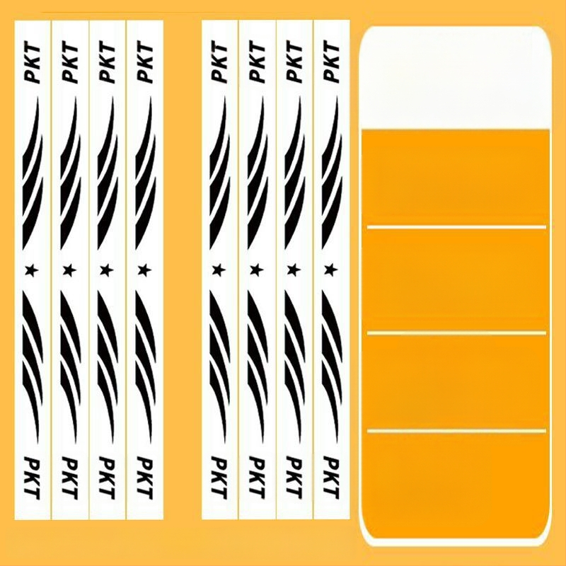 Филм за защита на рамката на тенис ракета с етикета за глава – антинадраскване, антисблъсък