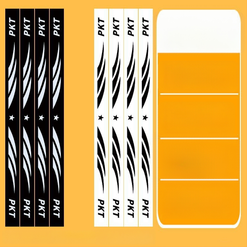 Филм за защита на рамката на тенис ракета с етикета за глава – антинадраскване, антисблъсък