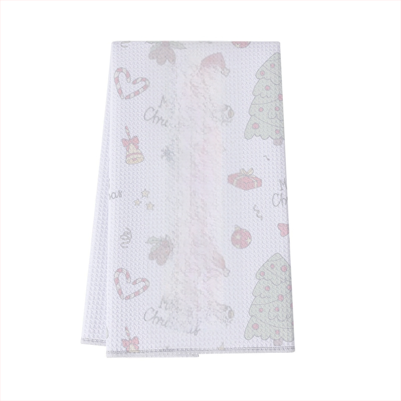 Vafles mikrošķiedras virtuves dvielis, 80–100 g, pavedienu skaits 32, roku dvielis