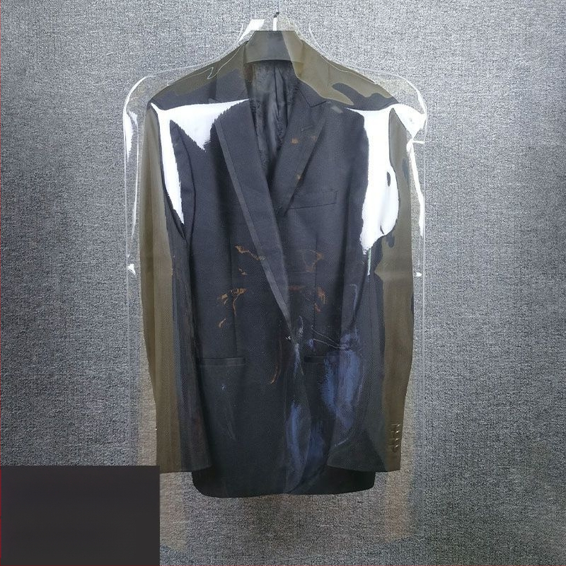 Plastmasas apģērbu putekļu aizsargs, vienkāršs mūsdienīgs stils, putekļu aizsardzība (Produkta numurs 1001281801)