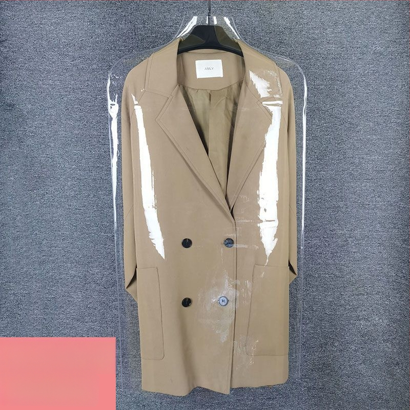 Plastmasas apģērbu putekļu aizsargs, vienkāršs mūsdienīgs stils, putekļu aizsardzība (Produkta numurs 1001281801)