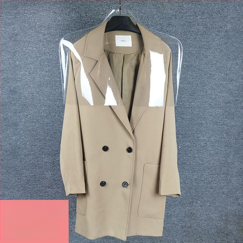 Plastmasas apģērbu putekļu aizsargs, vienkāršs mūsdienīgs stils, putekļu aizsardzība (Produkta numurs 1001281801)