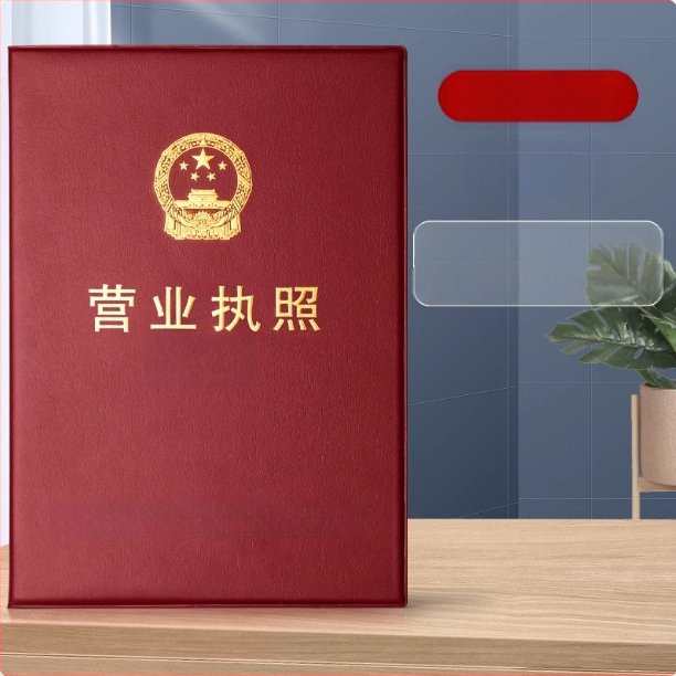 Odinė apsauginė dėžutė verslo licencijai, ne sulankstoma, trys viename, modelis Fz-3592f