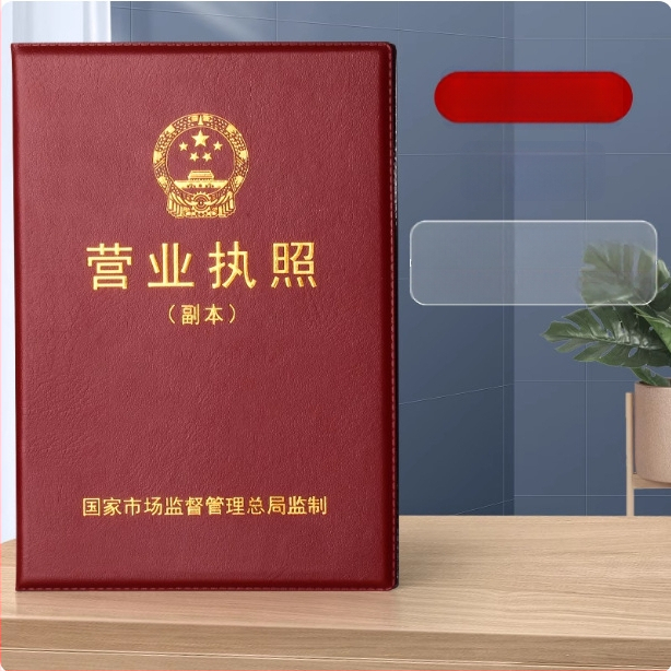 Odinė apsauginė dėžutė verslo licencijai, ne sulankstoma, trys viename, modelis Fz-3592f