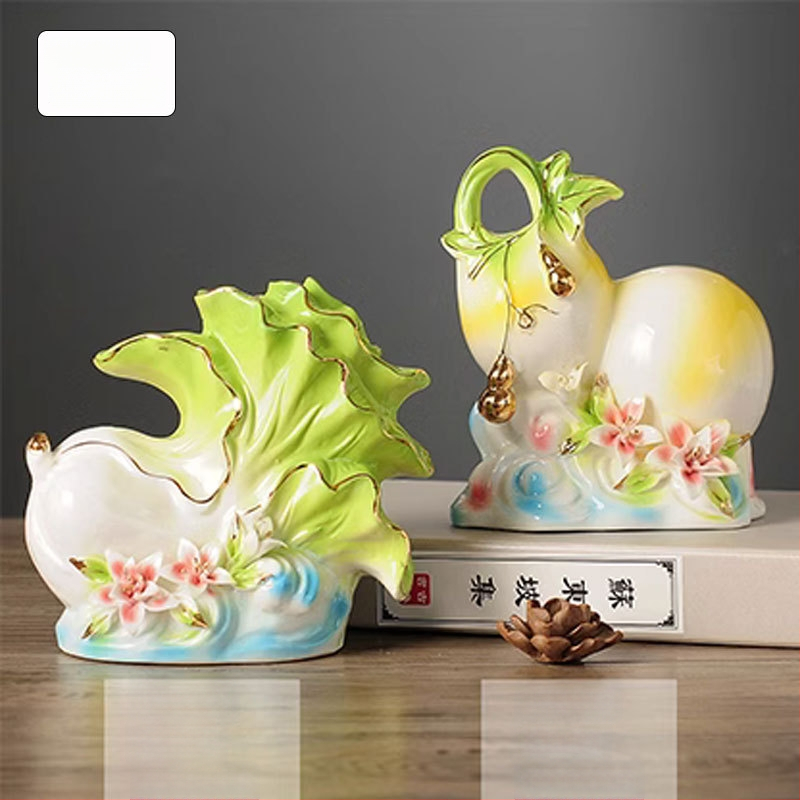 Kapsa kujutisega keraamiline dekoratsioon - lihtne, kaasaegne keraamika kodu dekooride jaoks ja kontori lauale - ideaalne sünnipäevakingituseks ja ärikingitusteks