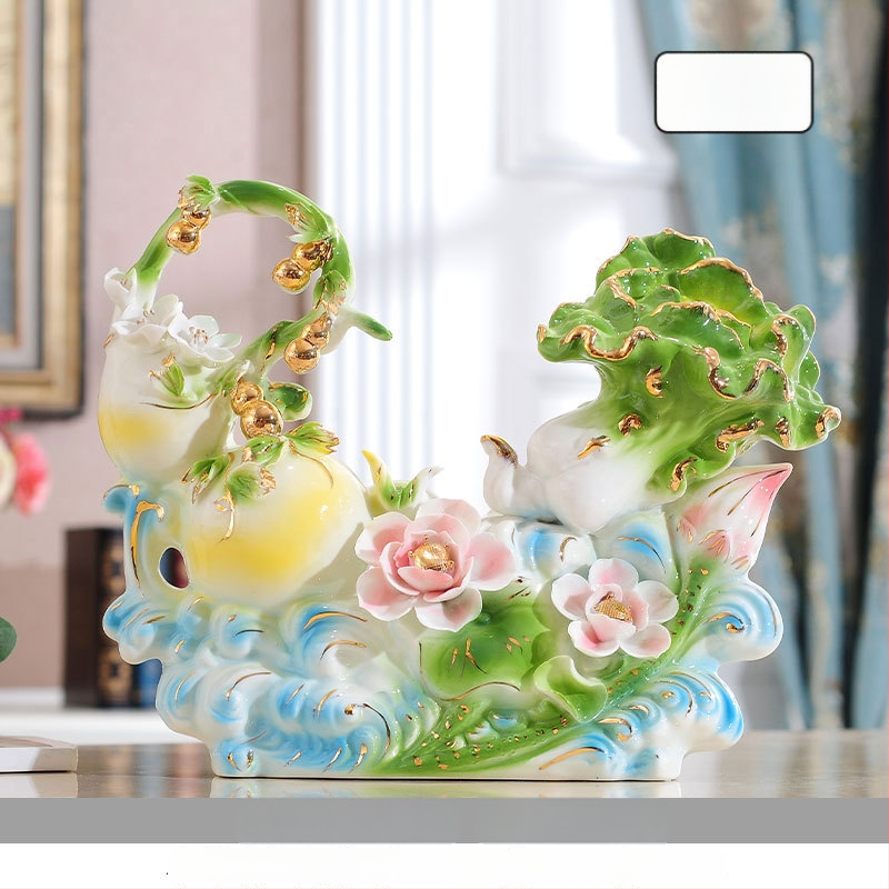 Kapsa kujutisega keraamiline dekoratsioon - lihtne, kaasaegne keraamika kodu dekooride jaoks ja kontori lauale - ideaalne sünnipäevakingituseks ja ärikingitusteks