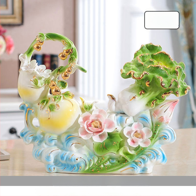 Kapsa kujutisega keraamiline dekoratsioon - lihtne, kaasaegne keraamika kodu dekooride jaoks ja kontori lauale - ideaalne sünnipäevakingituseks ja ärikingitusteks