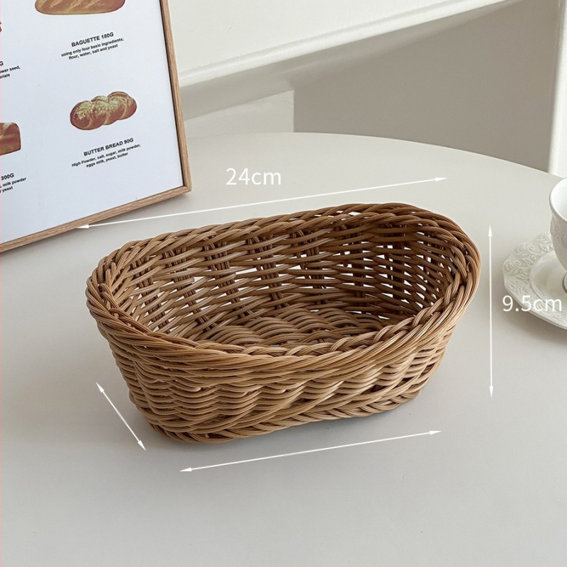 Fotorekvizīte fotografēšanai – korejas stilā imitē rotangas, plastmasas konstrukcija – dekoratīvs izstādīšanas groziņš