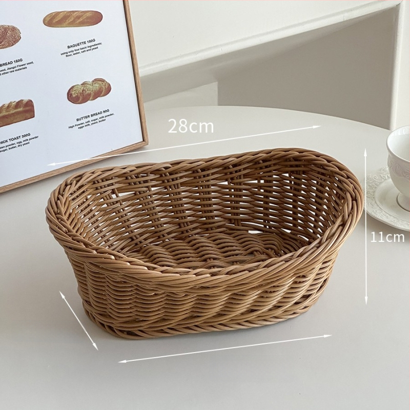 Fotorekvizīte fotografēšanai – korejas stilā imitē rotangas, plastmasas konstrukcija – dekoratīvs izstādīšanas groziņš