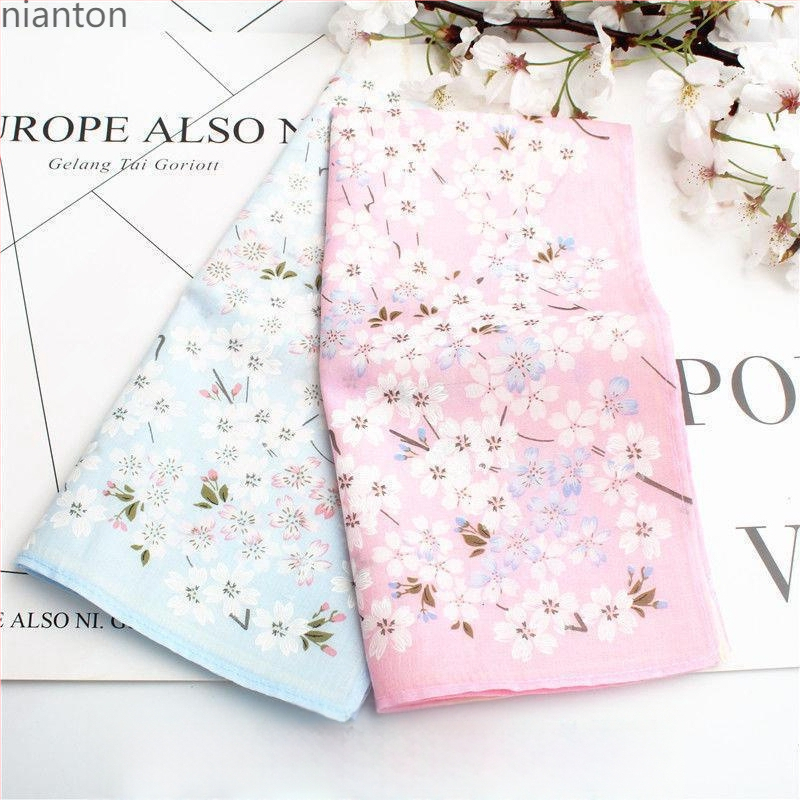 Sieviešu kabatas lakatiņš Japāņu stilā ar apdruku - Zīmols: Nian Tong - Materiāls: Cits