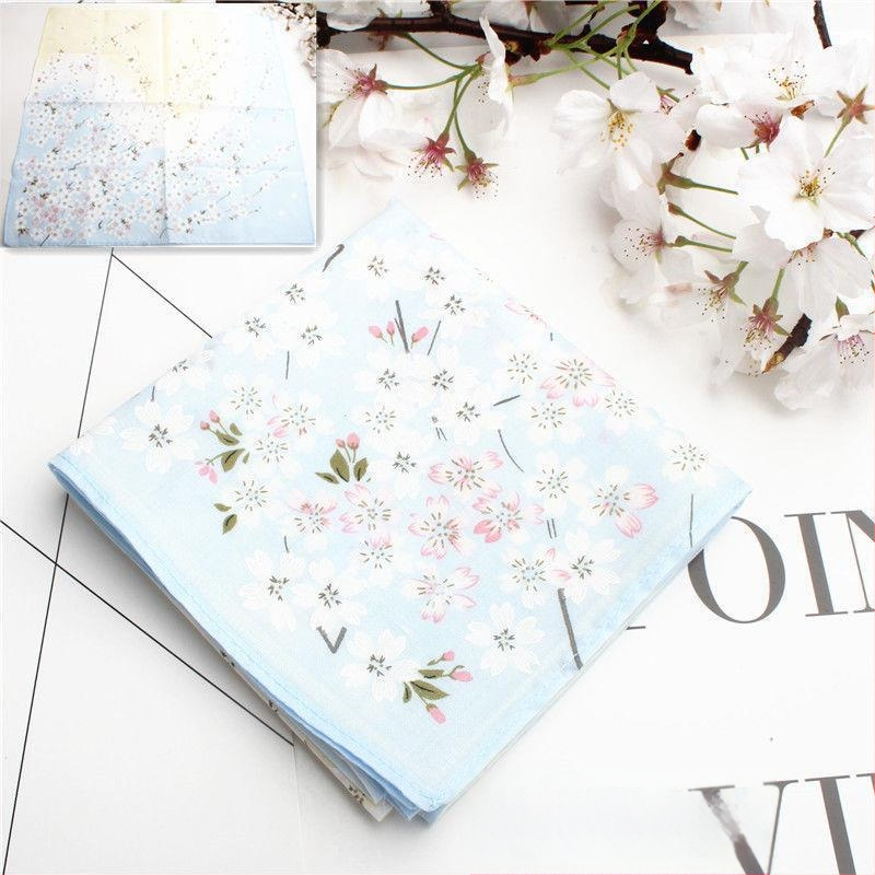 Sieviešu kabatas lakatiņš Japāņu stilā ar apdruku - Zīmols: Nian Tong - Materiāls: Cits