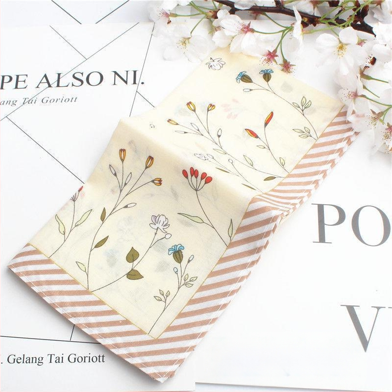 Sieviešu kabatas lakatiņš Japāņu stilā ar apdruku - Zīmols: Nian Tong - Materiāls: Cits