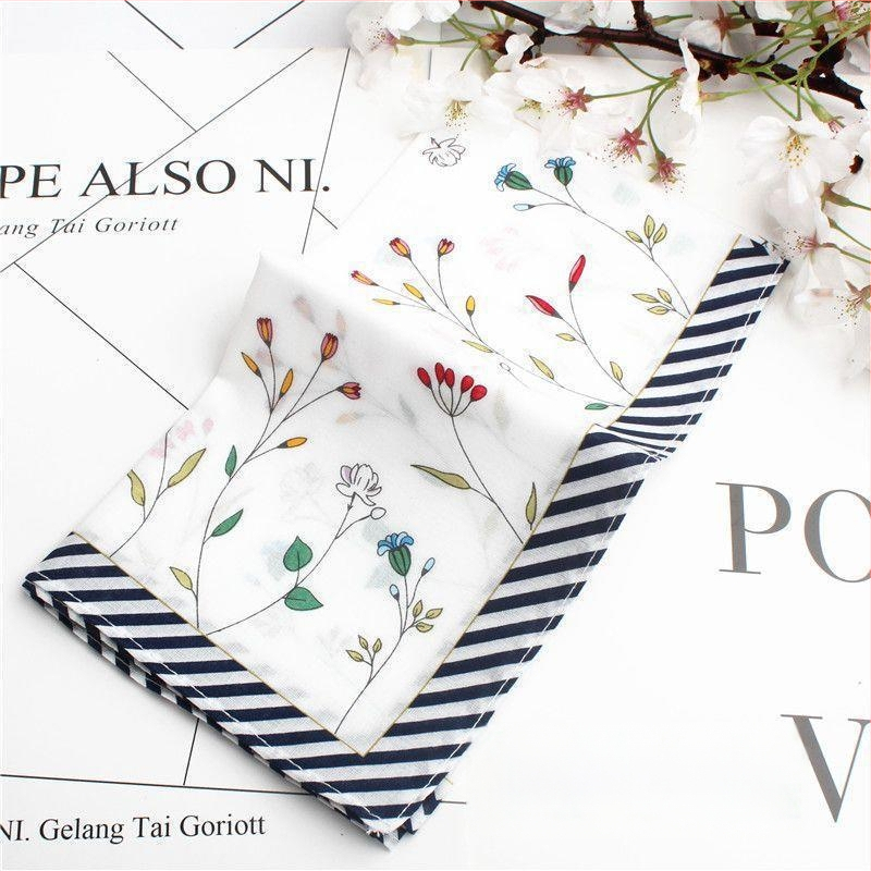 Sieviešu kabatas lakatiņš Japāņu stilā ar apdruku - Zīmols: Nian Tong - Materiāls: Cits