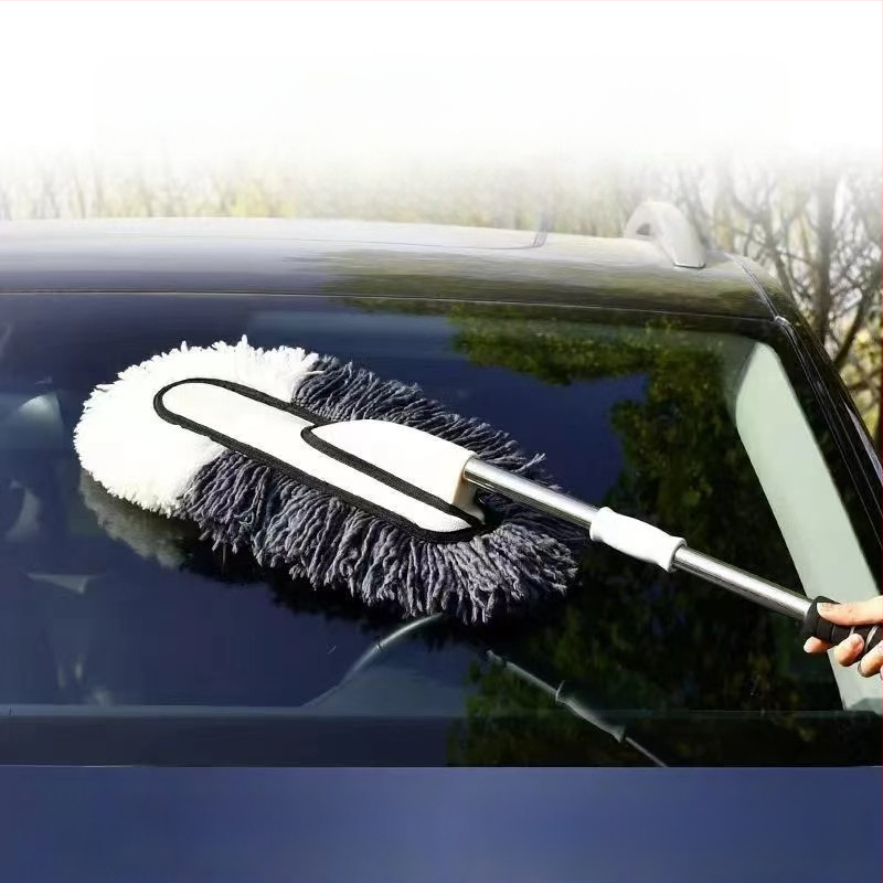 Auto puhastusharja pehmete harjastega – kriimustamata; nano-harjad + insenerplast + roostevaba teras