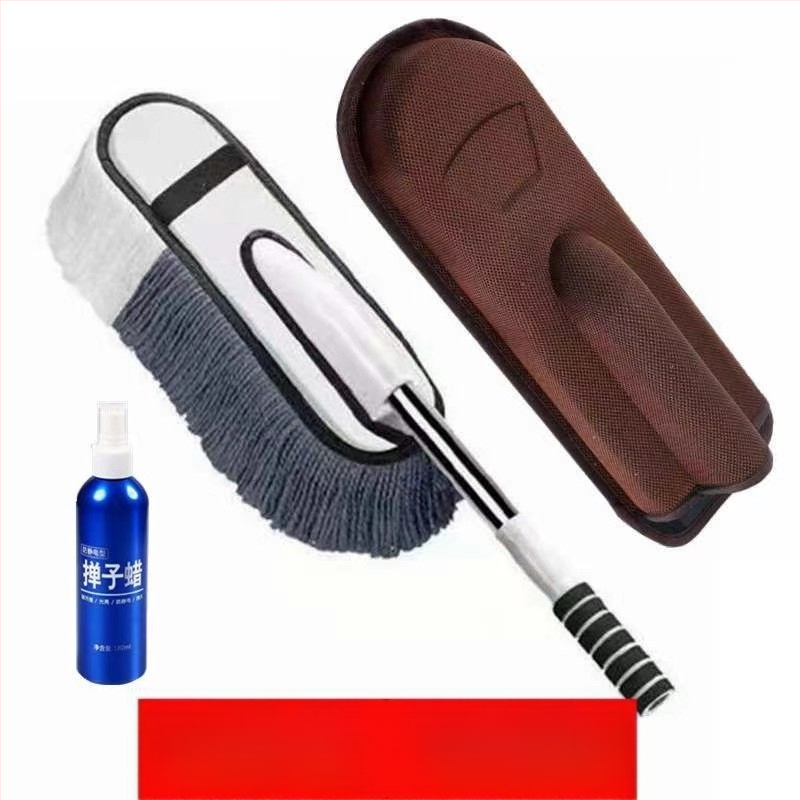 Auto puhastusharja pehmete harjastega – kriimustamata; nano-harjad + insenerplast + roostevaba teras