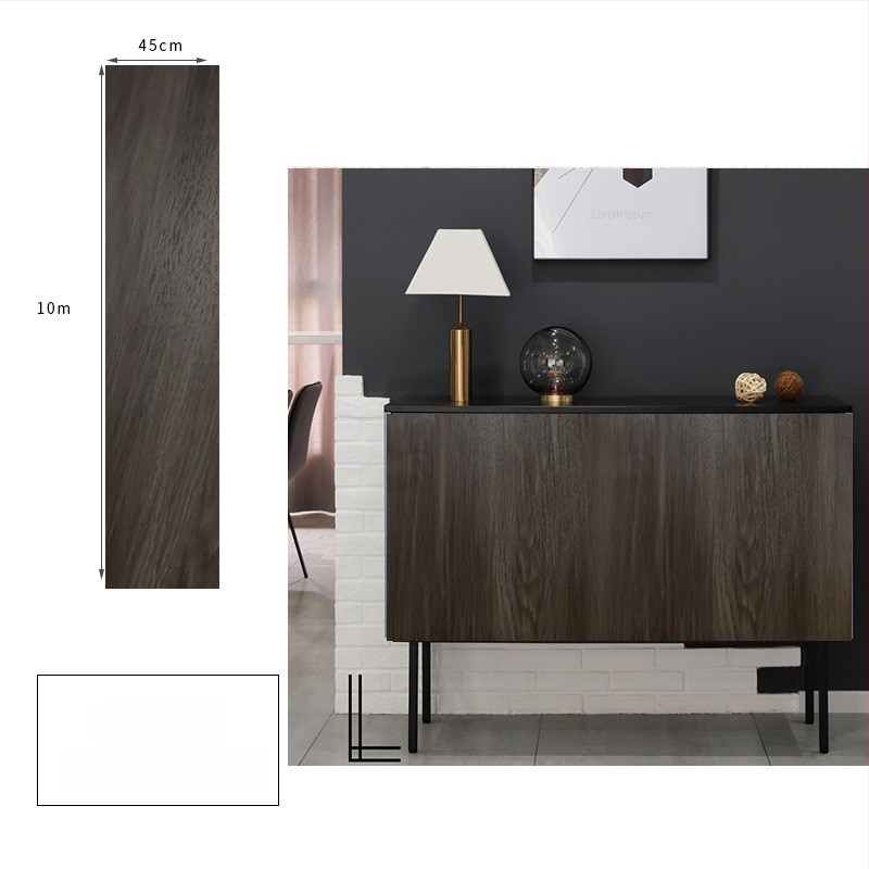 PVC koka graudu faktūras pašlīmējamā tapete sienām un mēbeļu renovācijai, ūdensizturīga sienas pārklājums