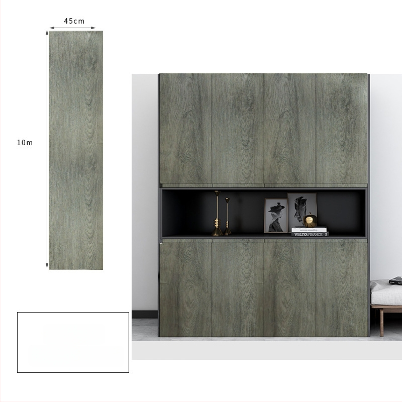 PVC koka graudu faktūras pašlīmējamā tapete sienām un mēbeļu renovācijai, ūdensizturīga sienas pārklājums