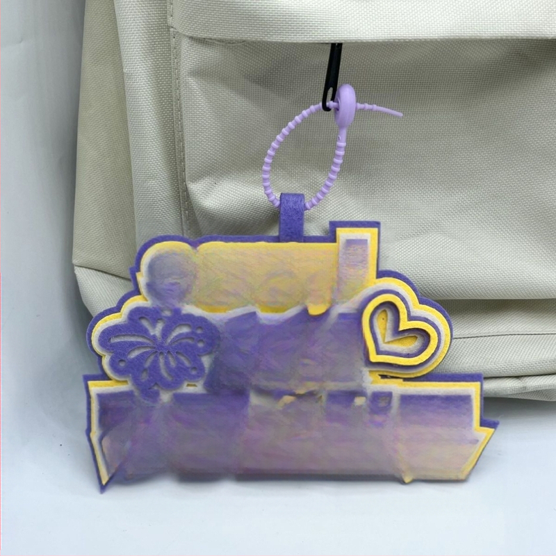 Κρεμαστό για σακίδιο και μπρελόκ – φαν του Ma Jiaqi, ρητά κειμένων, φελτ, κινεζικό στυλ