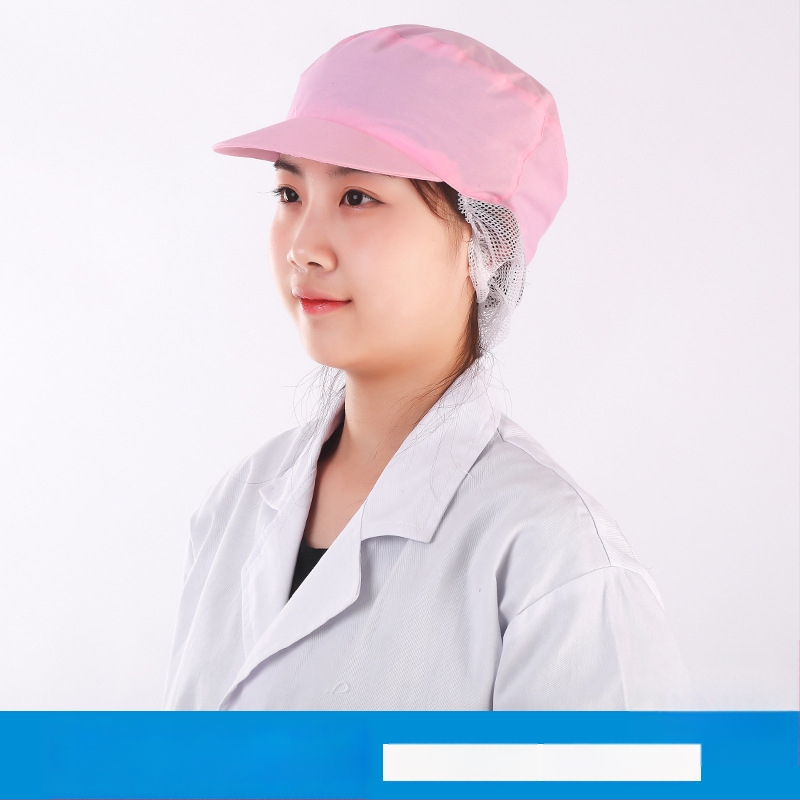 Puuvillane võrgmüts, lame tipp, lühike visir, koloriitmuster