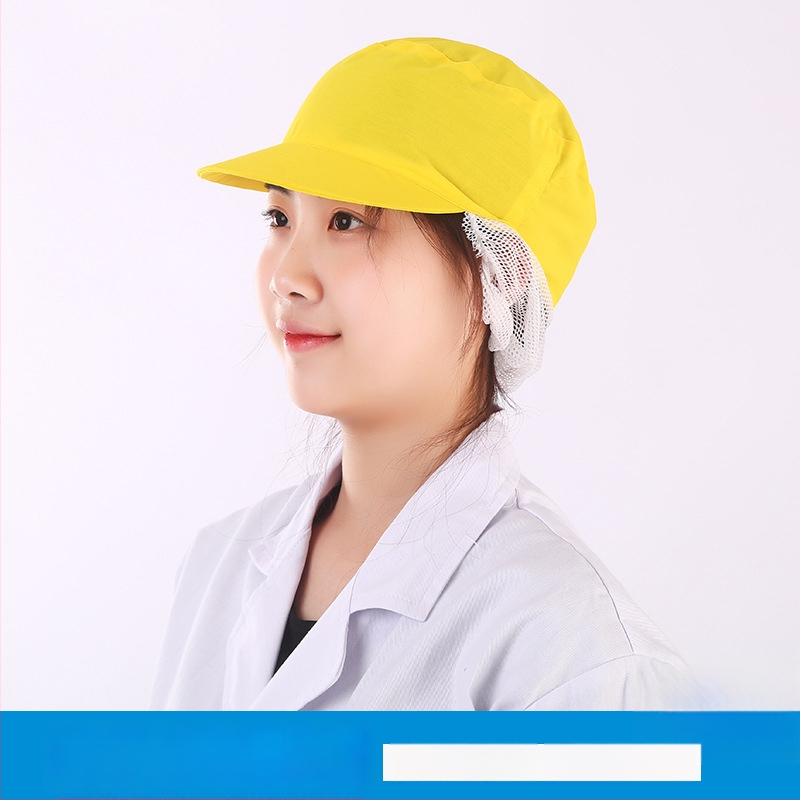 Puuvillane võrgmüts, lame tipp, lühike visir, koloriitmuster