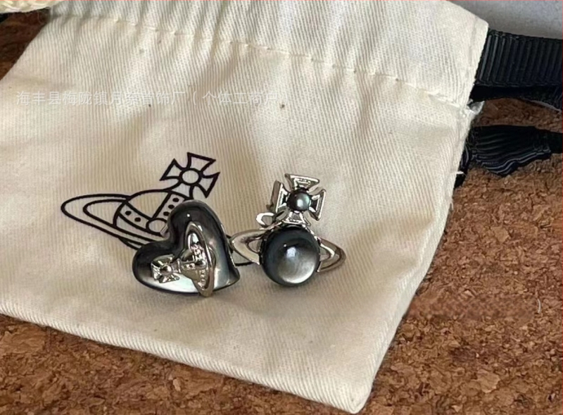 Kõrvarõngad südamekujuline lipsukujundusega, sulam, elektroplaaditud, kerge luksusstiil