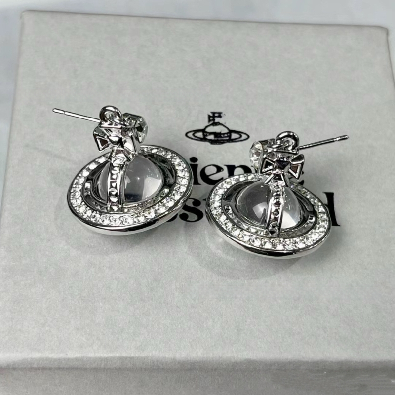 Kõrvarõngad südamekujuline lipsukujundusega, sulam, elektroplaaditud, kerge luksusstiil