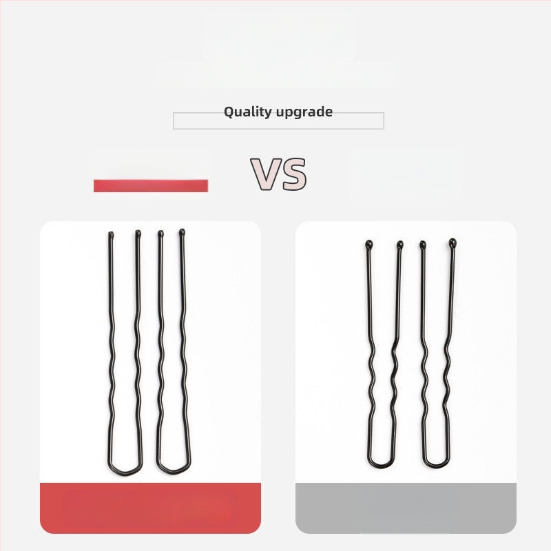 U-kujuline juukseklips, metallist juuksekleep, nähtamatu fikseerimispin lastele