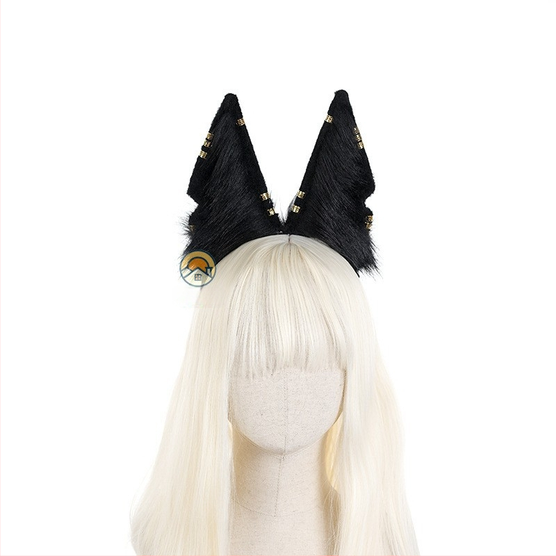 Anubise šakala kõrvade cosplay peavõru - elastsed kõrvad, Lolita aksessuaar lastele