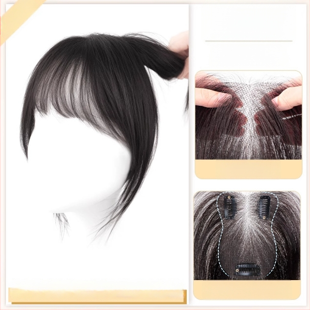 Topper juuksed inimeste juustest, mudel F520, kinnitamise mehhanism, sirged juuksed, sobib värvimiseks ja permimiseks