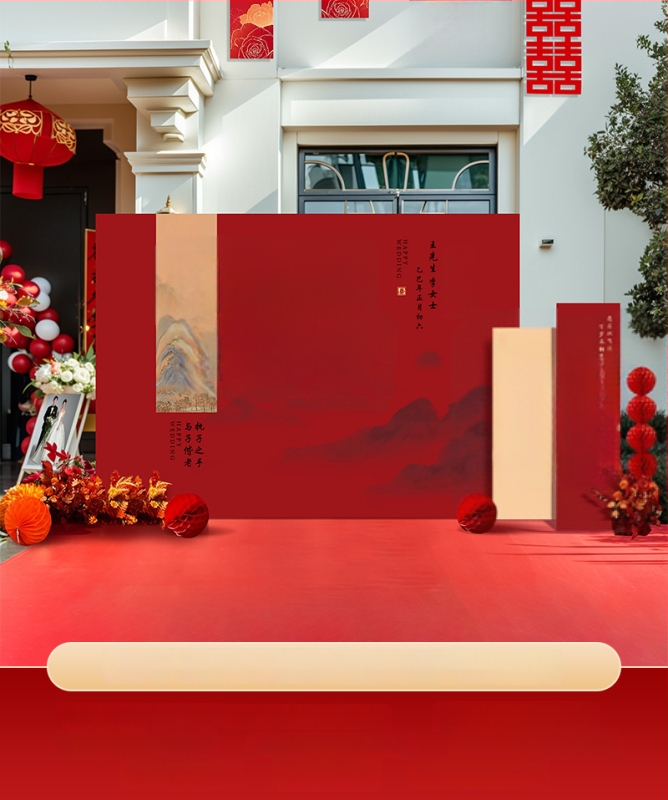 Pulmade taust Hiina stiilis KT-tahvliga ning siidist lilledega väliefotode jaoks (Materjal: siidist lilled; Tüüp: KT-tahvel; Kuju: ristkülik; Logo trükk: Pole võimalik; Kategooria: Õhupallid)