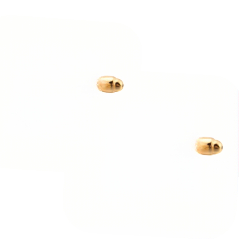 Unisex plieno manžetų segtukai ir kaklaraiščio segtukas su dviguba laime motyvu, elektroplatinė danga