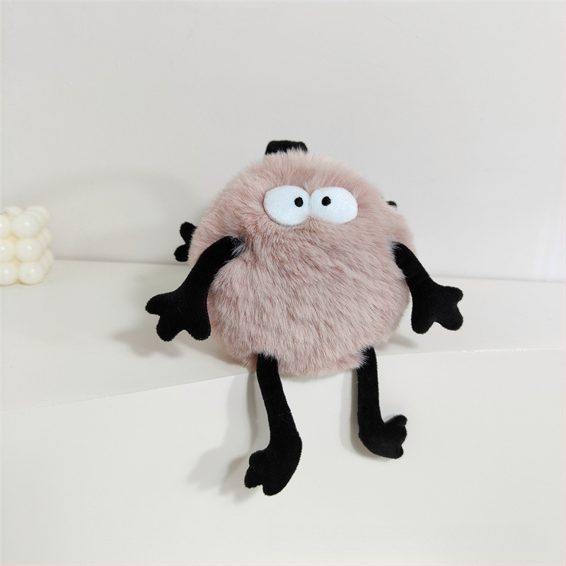 Plūšas ausu aizsargi – saliekams dizains, karikatūras raksts, ziemas lietošanai