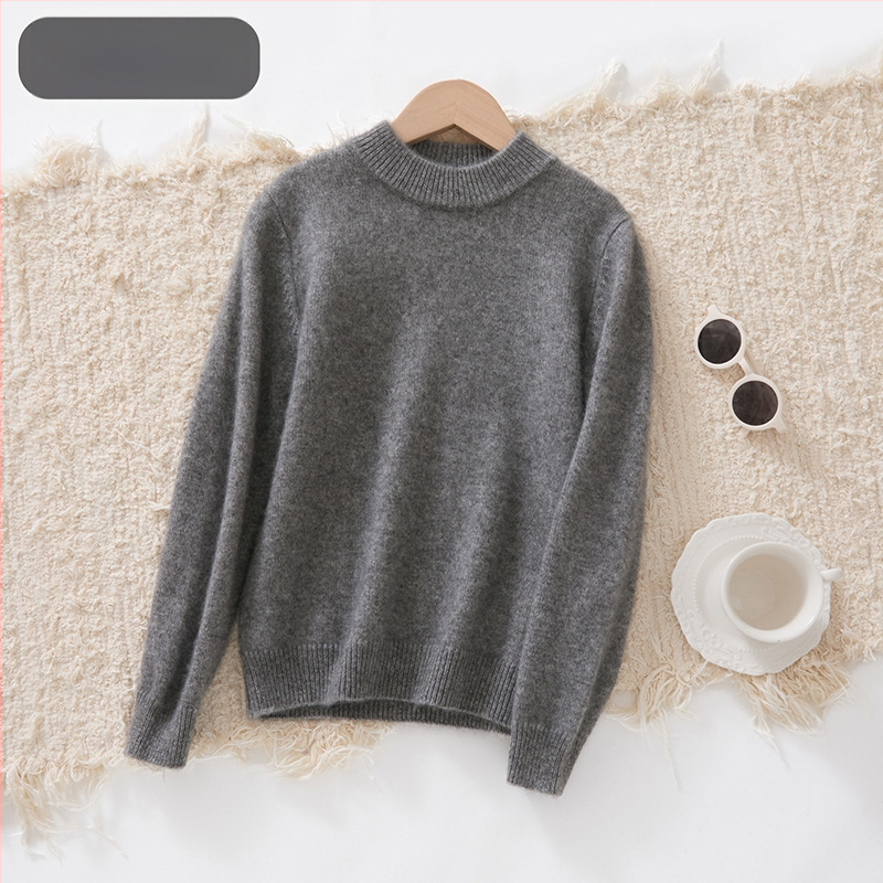 Vaikų kašmyro megztinis, tirštas, universalus, ilgos rankovės