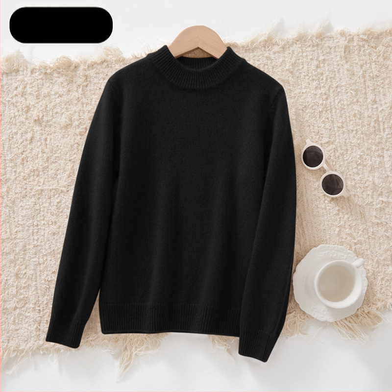 Vaikų kašmyro megztinis, tirštas, universalus, ilgos rankovės